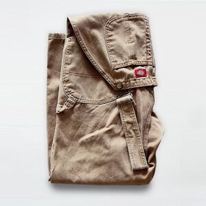 Mens Vintage Dickies Dungarees Bib Overalls, 36x30